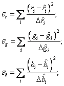 least squares minimisation